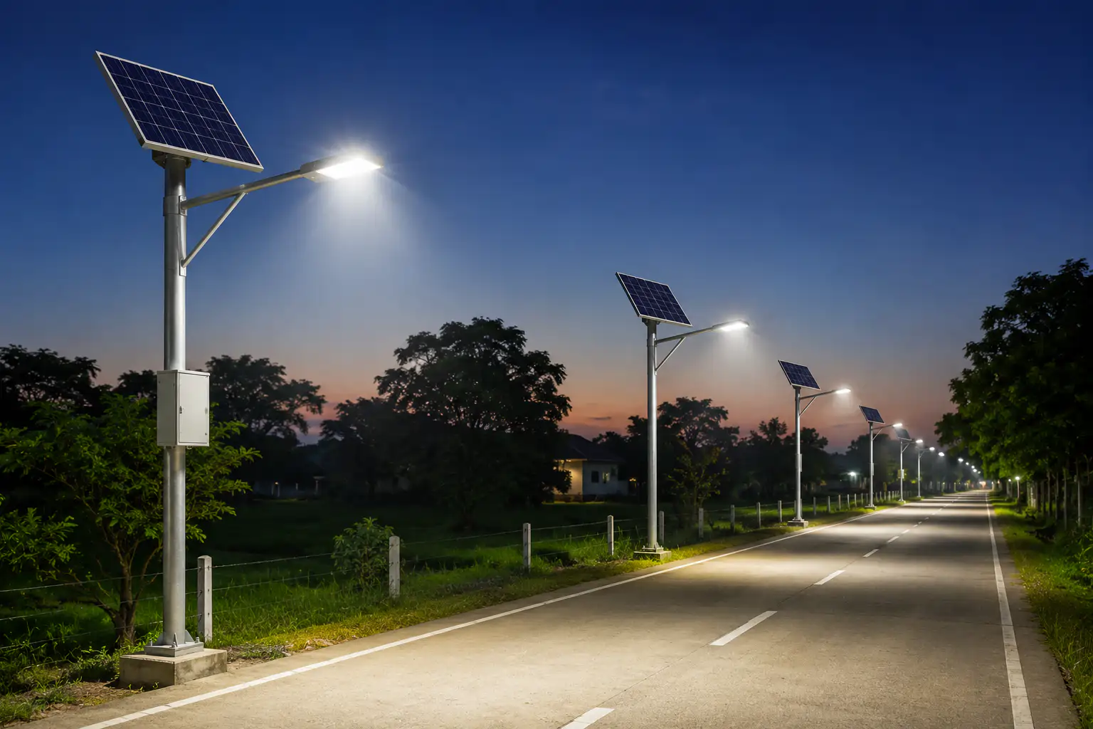Solar Streetlights
